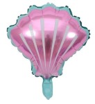 BALON FOLIOWY MUSZELKA RÓŻOWA 51x54,5CM