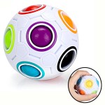 MAGICZNA KULA PIŁKA KOSTKA FIDGET ANTYSTRESOWA GRA LOGICZNA