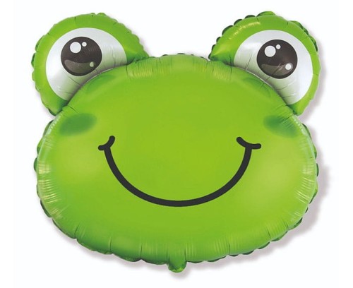 balon żabka zielona