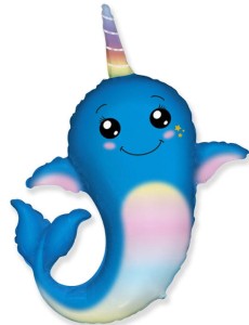 BALON FOLIOWY NARWHAL MINI 14"