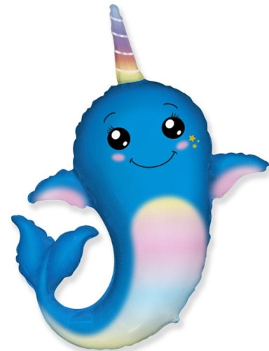 BALON 14" NARWHAL