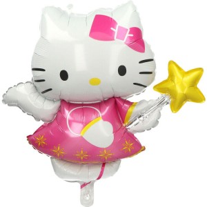 BALON 24" HELLO KITTY Z GWIAZDKĄ