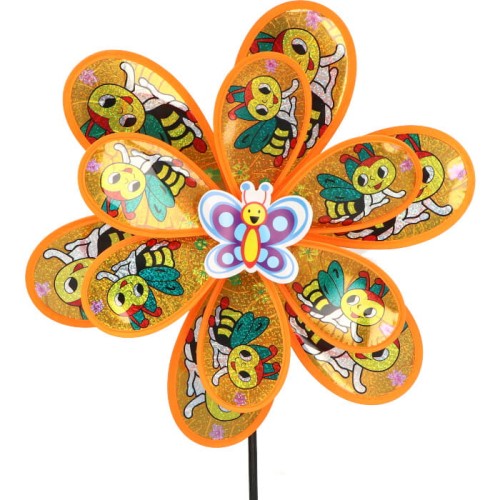 wiatrak ogrodowy pszczółki