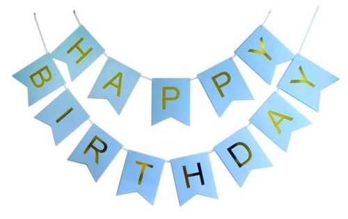 Girlanda papierowa happy birthday