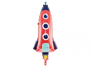 BALON FOLIOWY RAKIETA 44X115
