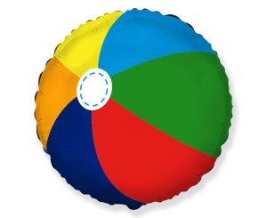 BALON 18" PIŁKA PLAŻOWA KOLOROWA