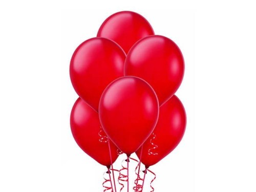 balony lateksowe czerwone