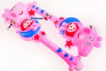 RÓŻDŻKA ŚWINKA PEPPA ŚWIECĄCA Z KULĄ 6A28