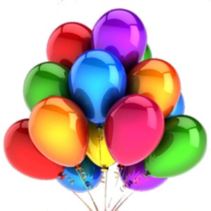 BALONY LATEKSOWE METALICZNE MIX 100SZT KOLOROWE
