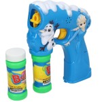 PISTOLET NA BAŃKI MYDLANE FROZEN 2 PŁYNY NIEBIESKI