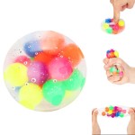 GNIOTEK ANTYSTRESOWY PIŁKA Z KULECZKAMI 12SZT