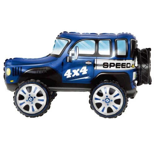 balon stojacy samochód terenowy