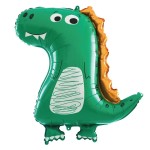 BALON FOLIOWY DINOZAUR 73X58CM