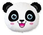 BALON FOLIOWY 14" PANDA GŁOWA