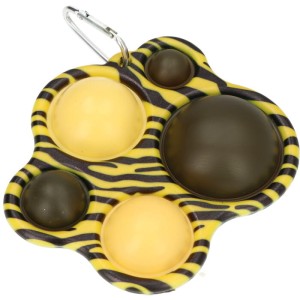 ZABAWKA ANTYSTRES FIDGET SIMPLE DIMPLE ZEBRA ŻÓŁTY