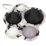 ZABAWKA ANTYSTRES FIDGET SIMPLE DIMPLE MORO CZARNA