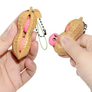 FISTASZEK ORZESZEK ANTYSTERS SQUISHY PUSH BUBBLE BRELOK
