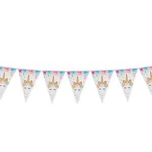 GIRLANDA FLAGI HAPPY BIRTHDAY JEDNOROŻEC ŚPIĄCY 2M