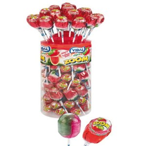 VIDAL ZOOM WATERMELON - LIZAK O SMAKU ARBUZA 25,5g 50szt,