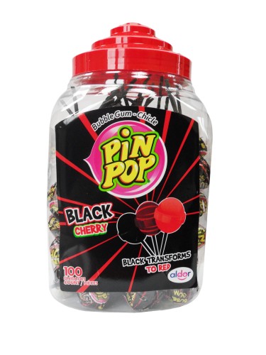 Pin Pop Black Cherry