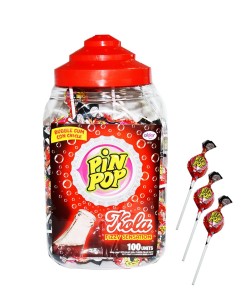 LIZAK PIN POP KOLA NEGRA 100x17g