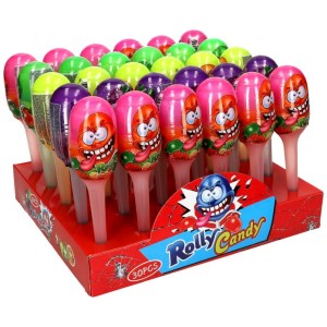 LIZAK W PŁYNIE LOLLIPOP CANDY ROLLER 20x20ml