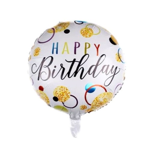 balon 18" happy birthday