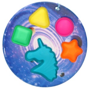 ZABAWKA ANTYSTRES FIDGET SIMPLE DIMPLE JEDNOROŻEC BRELOK