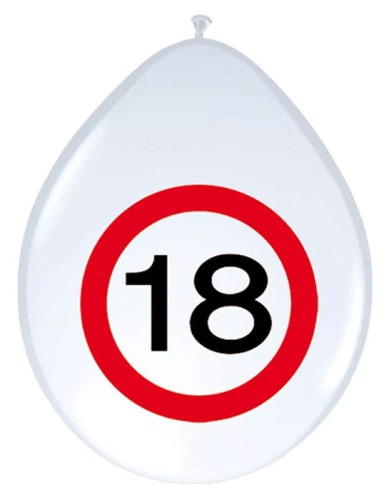 balony na 18 urodziny