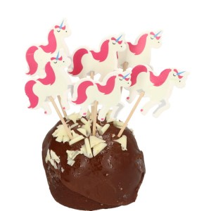 WYKAŁACZKI PIKERY JEDNOROŻEC 9CM, 12SZT