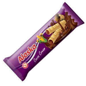 Rurki kukurydziane ALASKA Choco 48x18g