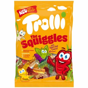 ŻELKI TROLLI OWADY THE SQUIGGLES 100g
