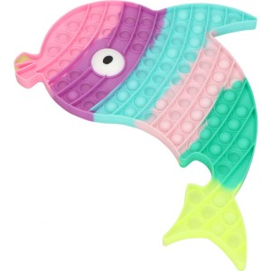 GNIOTEK PUSH POP BUBBLE POPIT DELFIN XXL