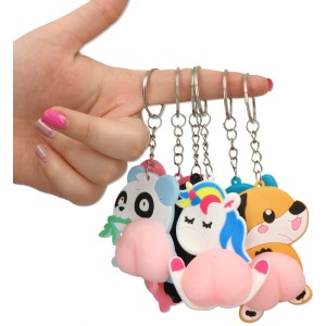 MOCHI BRELOK ANTYSTRESOWY ZWIERZĄTKA MIX 6SZT