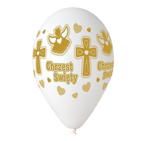 balony chrzest święty