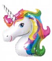 balon jednorożec tęczowy