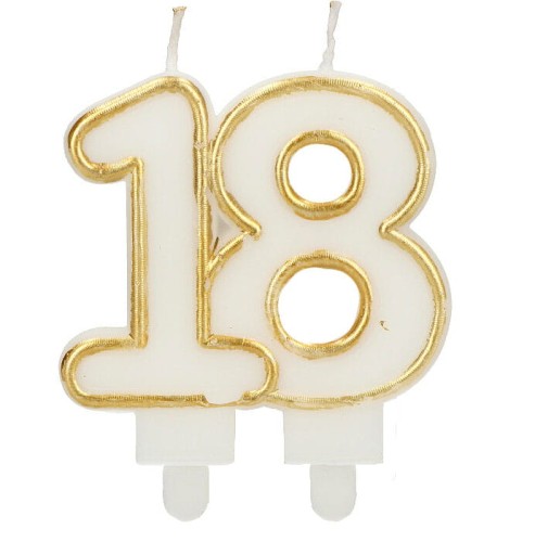 świeczka urodzinowa 18