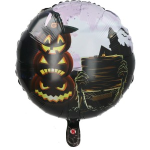BALON 18" NA HALLOWEEN DYNIA ZAMEK