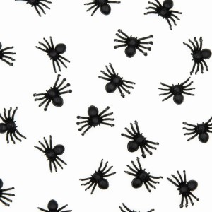 KONFETTI HALLOWEEN 50SZT PAJĄKI CZARNE
