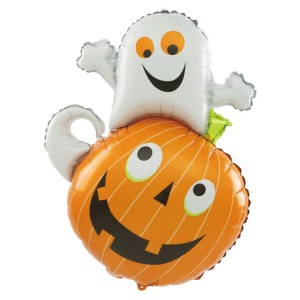 BALON DYNIA Z DUSZKIEM HALLOWEEN 64X80CM