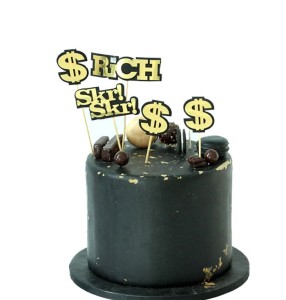 DEKORACJA TOPPER RICH SKR SKR 5SZT