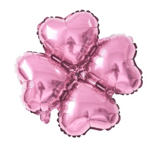 BALON FOLIOWY 18" KONICZYNKA JASNY RÓŻ