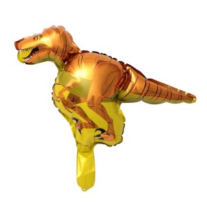 BALON FOLIOWY 24" DINOZAUR ŻÓŁTY