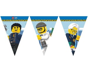 GIRLANDA FLAGI LEGO CITY 230CM