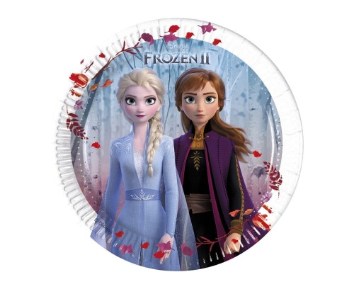 Talerzyki papierowe frozen