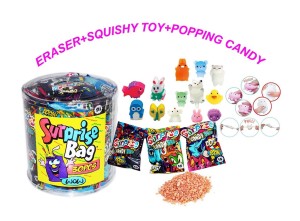 CUKIERKI - ERASER+SQUISHI+CANDY