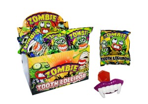 LIZAK-ZOMBIE TOOTH LOLLIPOP