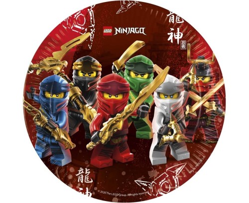 talerzyki lego ninjago