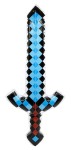 MIECZ DMUCHANY MINECRAFT NIEBIESKI 60cm