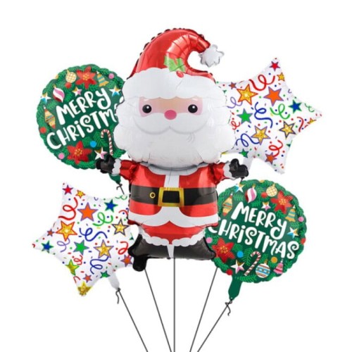 BALONY ZESTAW MERRY CHRISTMAS